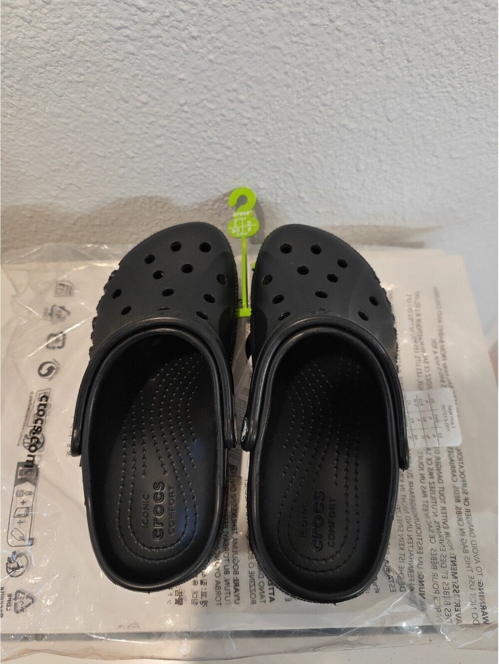 Crocs Baya Clog K Kids Black Size J4